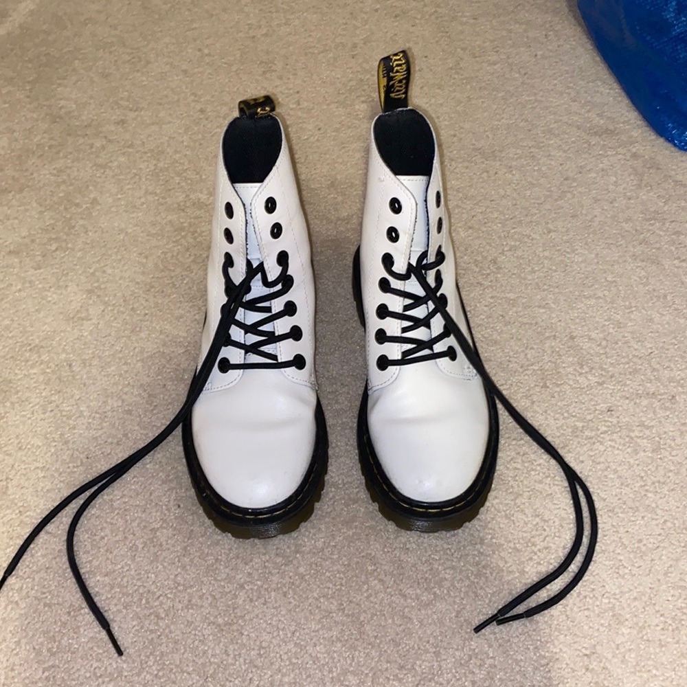 White Dr. Martens